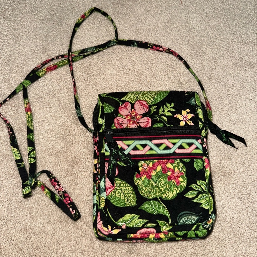 Vera Bradley Floral Crossbody Bag and Wallet
